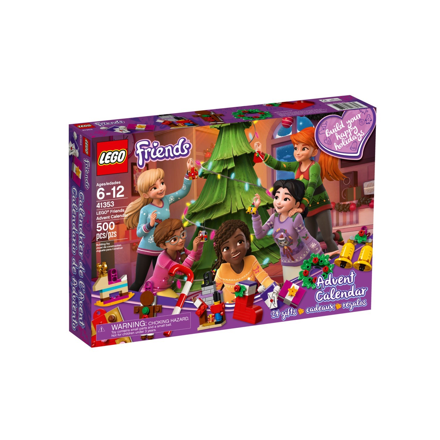 LEGO ® 41353 Friends Calendrier de l'avent 2018 24 Cadeaux de Noël Bijoux 