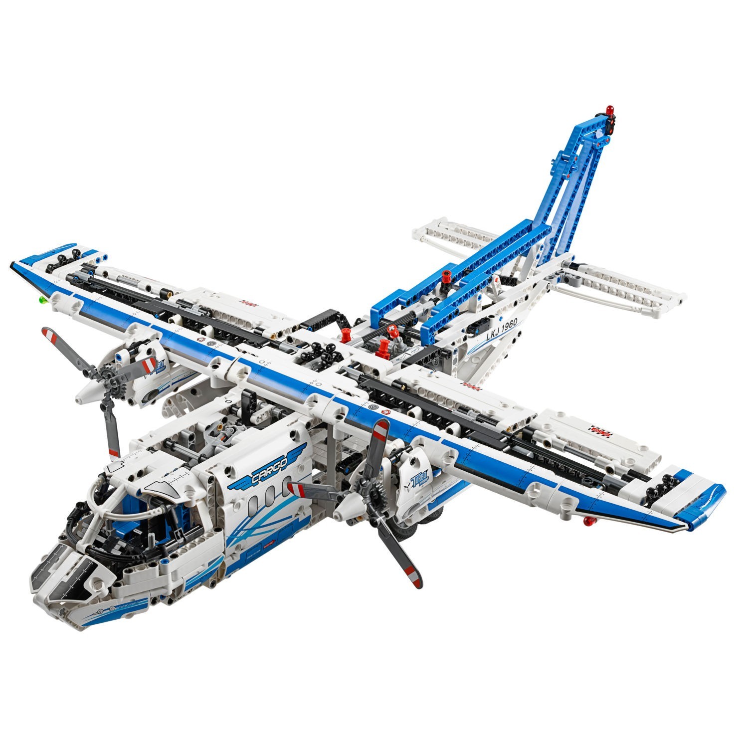 LEGO Technic 42023 pas cher, L'équipe de construction