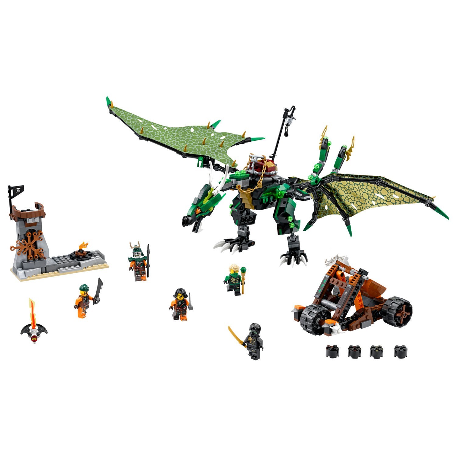 LEGO Ninjago 853544 pas cher, Ensemble d'accessoires LEGO NINJAGO