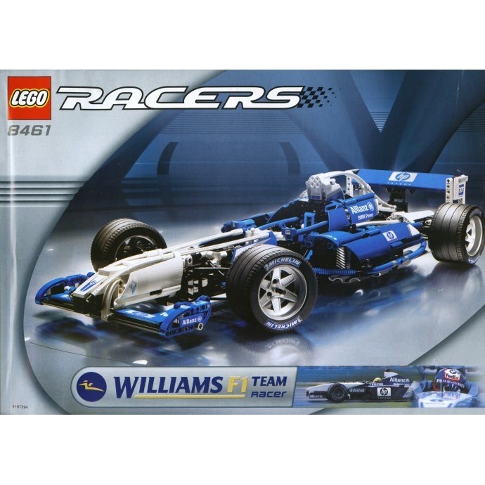 LEGO 8461 Williams F1 Team Racer pas cher, Williams F1 Team Racer ...